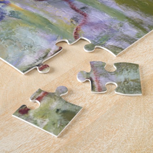 Monet-watergelilies Legpuzzel (Zijkant)