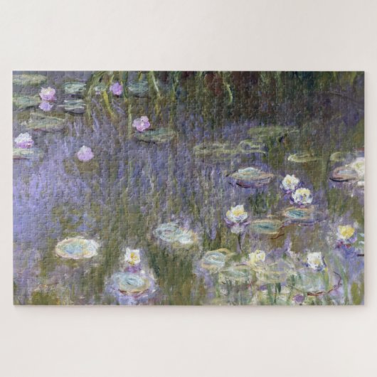 Monet-watergelilies Legpuzzel (Horizontaal)
