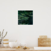 Monet - watergelilies poster (Keuken)
