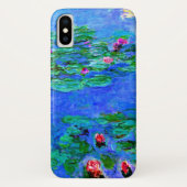 Monet - Watergelilies (rood) Case-Mate iPhone Case (Achterkant)