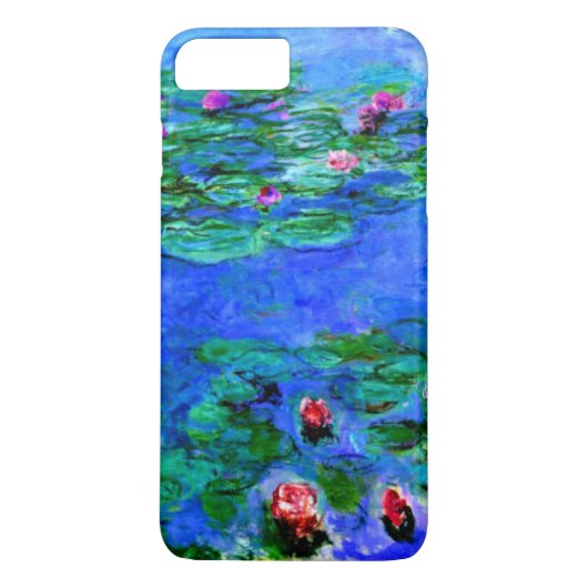 Monet - Watergelilies (rood) Case-Mate iPhone Case (Achterkant)