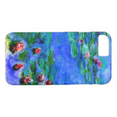 Monet - Watergelilies (rood) Case-Mate iPhone Case (Achterkant (Horizontaal))