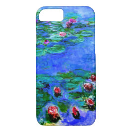 Monet - Watergelilies (rood) iPhone 8/7 Hoesje
