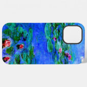 Monet - Watergelilies (rood) iPhone Hoesje (Achterkant horizontaal)