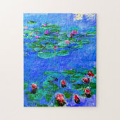 Monet - Watergelilies (rood) Legpuzzel (Verticaal)