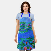 Monet - watergelilies, rood, schort (Gedragen)