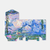 Monet - Watergelilies (roze) Bedankdoosjes (Uitgevouwen)