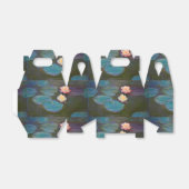 Monet Waterlelie Lelies Vijver Waterlelies Schilde Bedankdoosjes (Uitgevouwen)