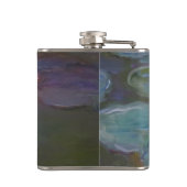 Monet Waterlelie Lelies Vijver Waterlelies Schilde Heupfles (Achterkant)