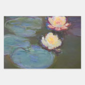 Monet Waterlelie Lelies Vijver Waterlelies Schilde Inpakpapier Vel (Voorkant)