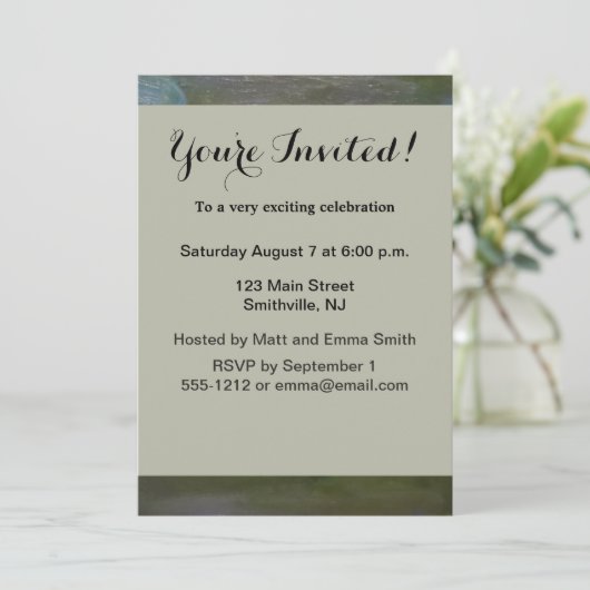 Monet Waterlelie Lelies Vijver Waterlelies Schilde Kaart (Staand voorkant)