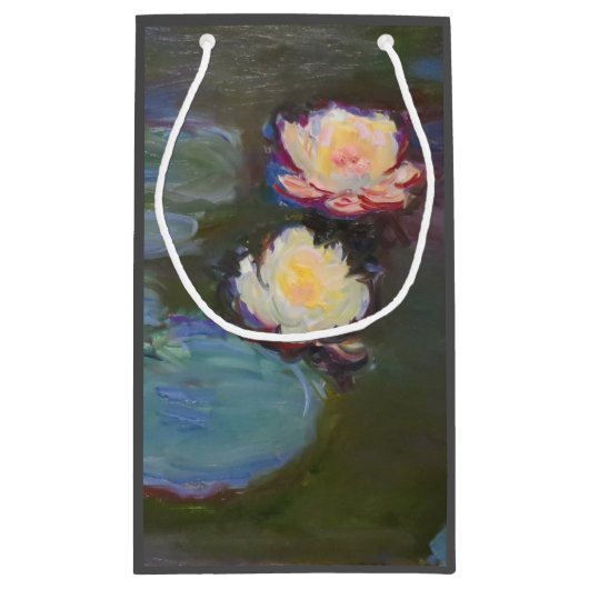 Monet Waterlelie Lelies Vijver Waterlelies Schilde Klein Cadeauzakje (Achterkant)
