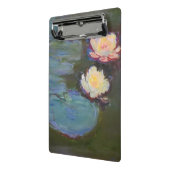 Monet Waterlelie Lelies Vijver Waterlelies Schilde Mini Klembord (Angled2)