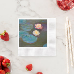 Monet Waterlelie Lilies Vijver Waterlelies Schilde Servet