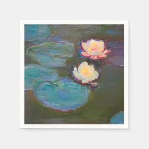 Monet Waterlelie Lilies Vijver Waterlelies Schilde Servet