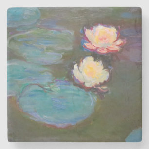 Monet Waterlelie Lilies Vijver Waterlelies Schilde Stenen Onderzetter
