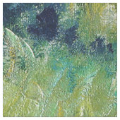 Monet Waterlelies (1904) Kunst Stof (Close Up)
