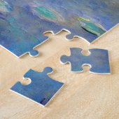Monet Waterlelies 1908 Kunst Legpuzzel (Zijkant)