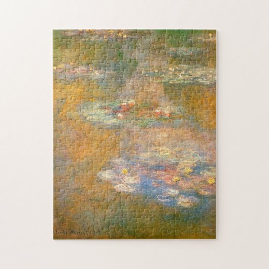 Monet Waterlelies 1908 Kunst Legpuzzel (Verticaal)
