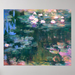 Monet - Waterlelies, 1914-1917, Poster