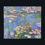 Monet - Waterlelies, 1916 Fleece Dekbed<br><div class="desc">Claude Monets beroemde schilderij,  Waterlelies,  1916</div>