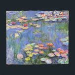 Monet - Waterlelies, 1916 Fleece Dekbed<br><div class="desc">Claude Monets beroemde schilderij,  Waterlelies,  1916</div>