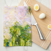 Monet Waterlelies 1917-1919 Kunst Theedoek (Quarter Fold)