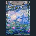 Monet - Waterlelies, 1919 Klembord<br><div class="desc">Claude Monet 1919 schilderij,  Waterlelies</div>