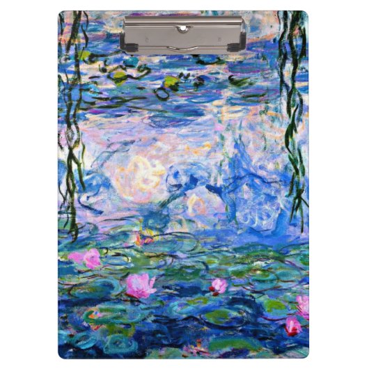 Monet - Waterlelies, 1919 Klembord (Voorkant)