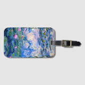 Monet - Waterlelies, 1919, roze, Bagagelabel (Voorkant (horizontaal))