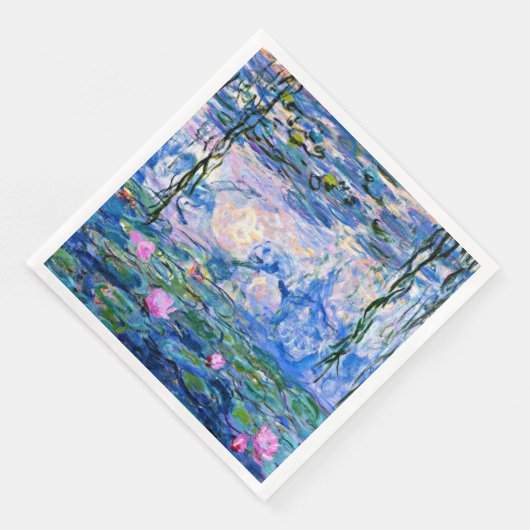 Monet - Waterlelies, 1919 Servetten (Hoek)