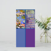 Monet, Waterlelies, Art Bladwijzer Kaart (Staand voorkant)