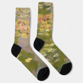 Monet Waterlelies Bekende Schilderij Sokken