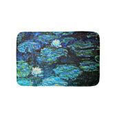 Monet - Waterlelies, Blauw Badmat (Voorkant)