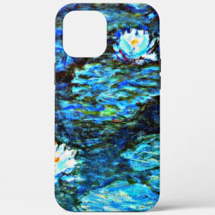 Monet - Waterlelies, Blauw Case-Mate iPhone Case