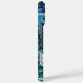 Monet - Waterlelies (blauw) Case-Mate iPhone Case (Achterkant / Rechts)