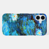 Monet - Waterlelies (blauw) iPhone Hoesje (Achterkant horizontaal)