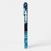 Monet - Waterlelies (blauw) iPhone Hoesje (Linkerkant)