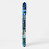 Monet - Waterlelies (blauw) iPhone Hoesje (Rechterkant)