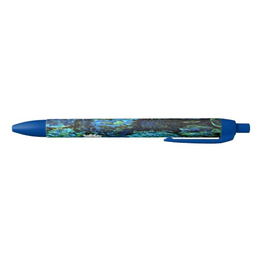 Monet - Waterlelies Blauw Zwarte Inkt Pen (Bodem)