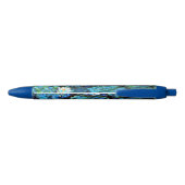 Monet - Waterlelies Blauw Zwarte Inkt Pen (Achterkant)