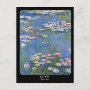 MONET / Waterlelies Briefkaart