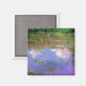 Monet - Waterlelies, De Wolken, Magneet (Voorkant / Achterkant)