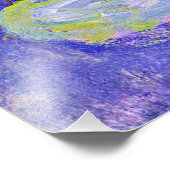 Monet - Waterlelies en Agapanthus Foto Afdruk (Hoek)