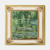 Monet Waterlelies en Bridge Masterpiece Magnet (Voorkant)