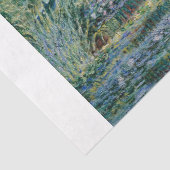 Monet - Waterlelies en Japanse Brug Decoupage Tissuepapier (Detail)