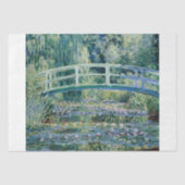 Monet - Waterlelies en Japanse Brug Decoupage Tissuepapier (Voorkant)