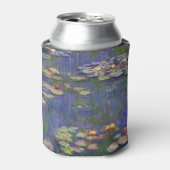 Monet Waterlelies Meesterwerk Schilderij Blikjeskoeler (Blikje Voorkant)