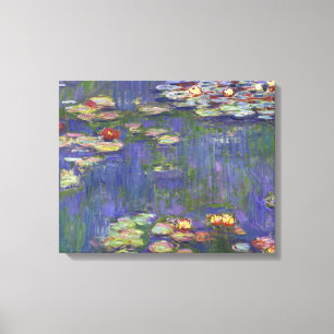 Monet Waterlelies Meesterwerk Schilderij Canvas Afdruk
