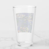 Monet Waterlelies Meesterwerk Schilderij Glas (Achterkant)